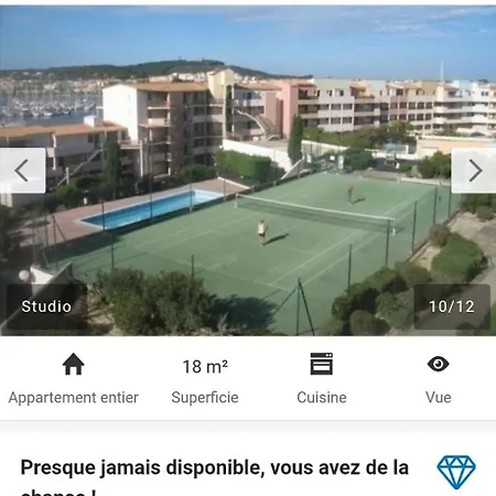 Ile Des Pecheurs Cap D'agde Tennis Apartament